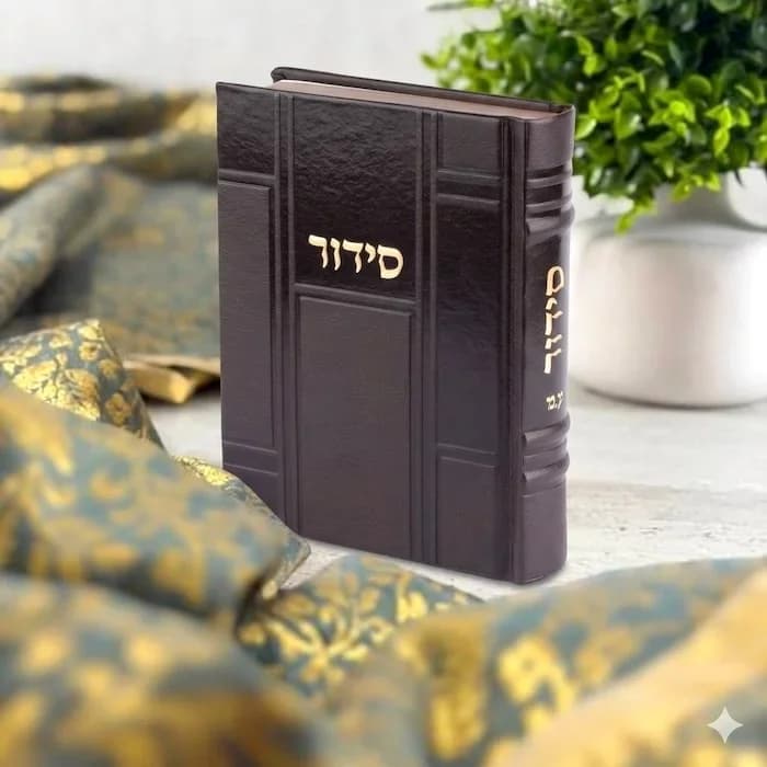 סידור דגם ״מלבנים חום״