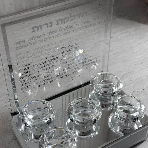 פמוטי קריסטל דגם ״פמוטי מגירה״